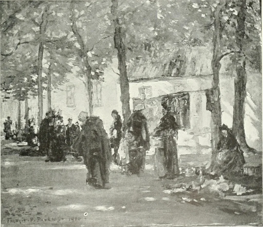 An illustration from Studio international, 1893, leaf 146