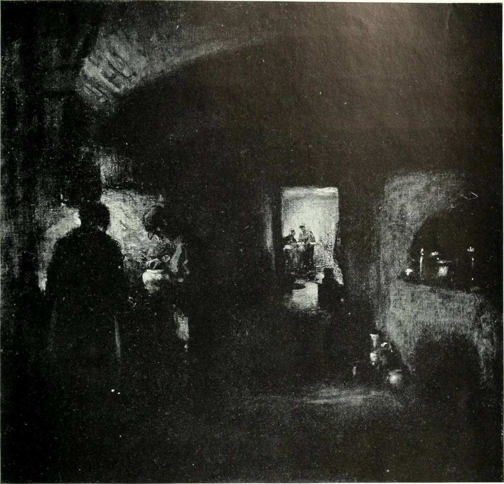 An illustration from Studio international, 1893, leaf 148
