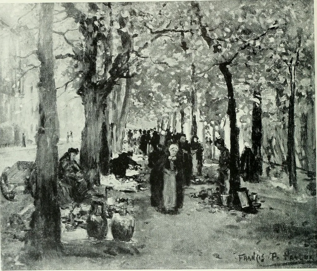 An illustration from Studio international, 1893, leaf 149