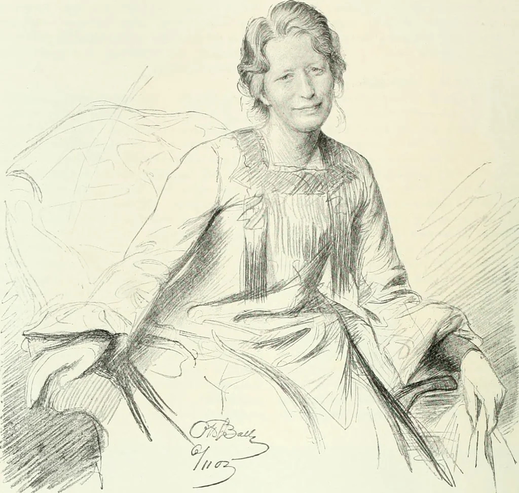 An illustration from Studio international, 1893, leaf 157