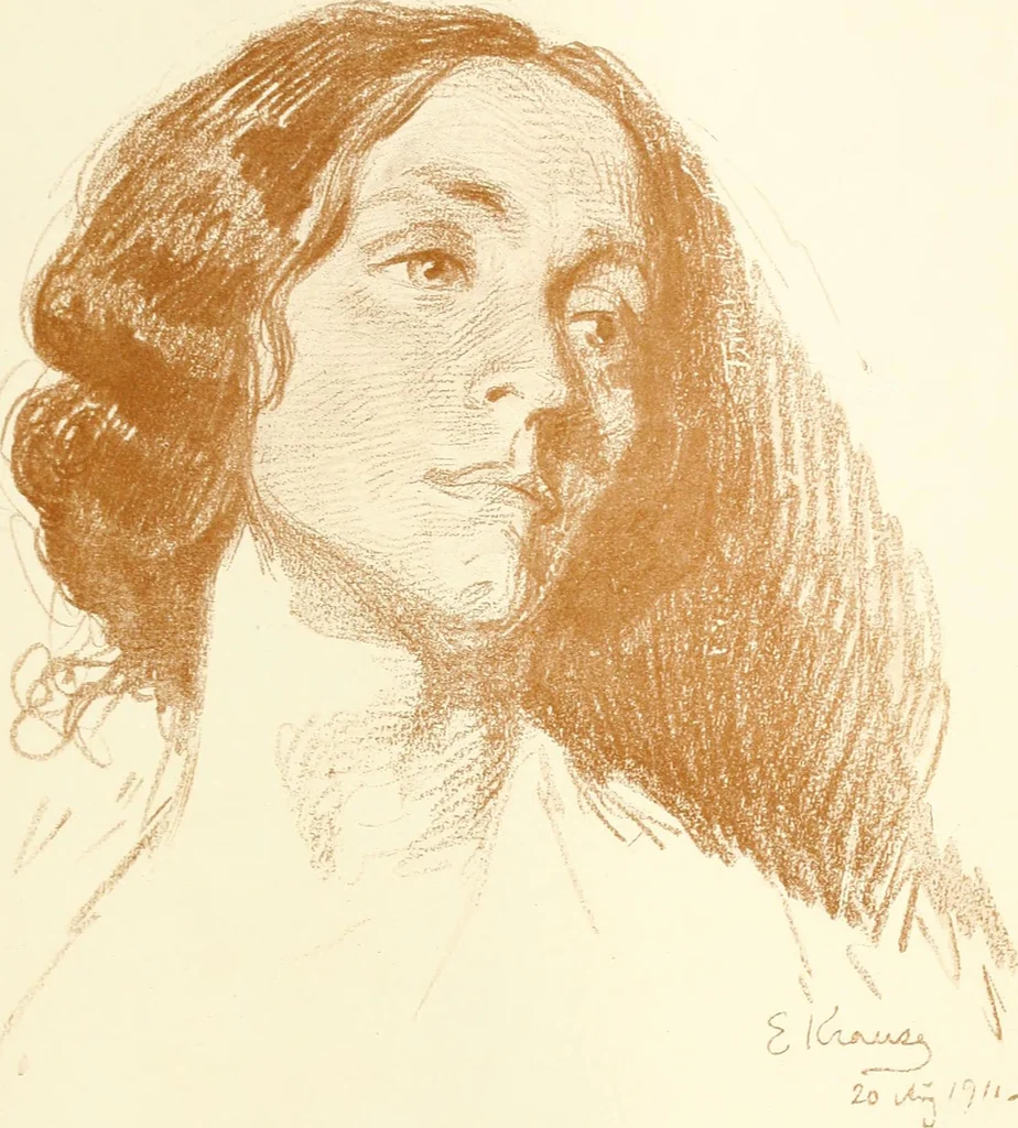 An illustration from Studio international, 1893, leaf 158