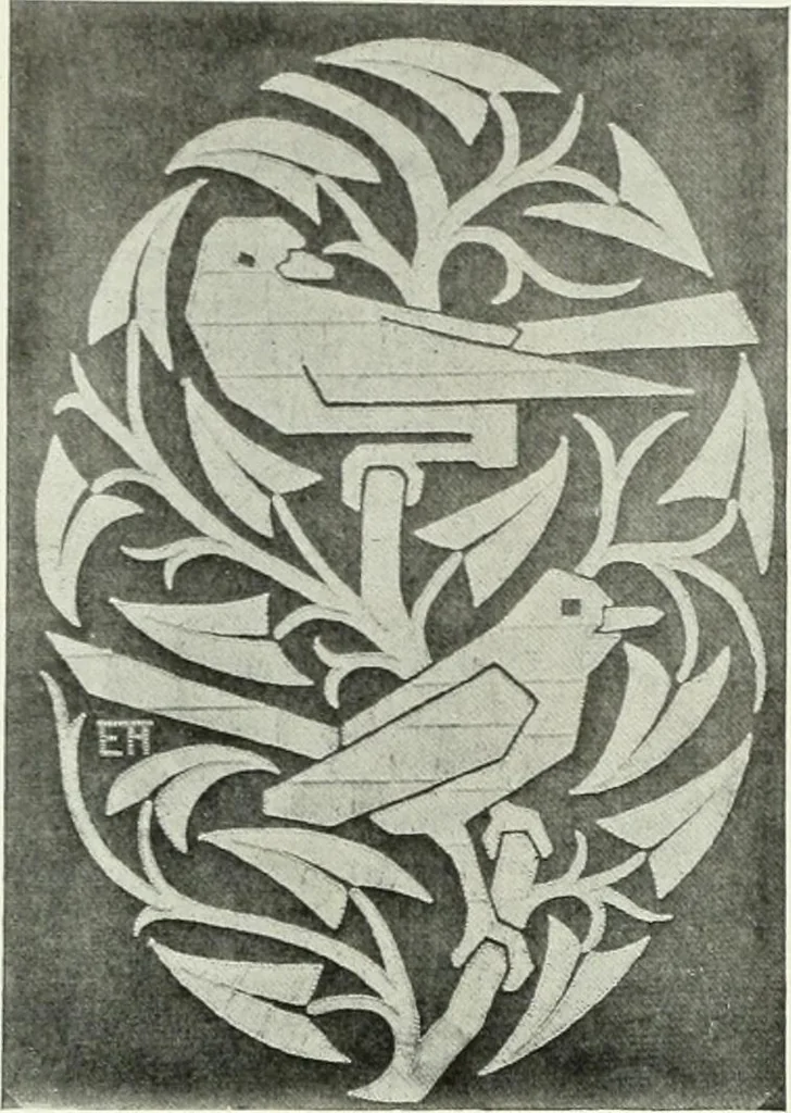 An illustration from Studio international, 1893, leaf 161