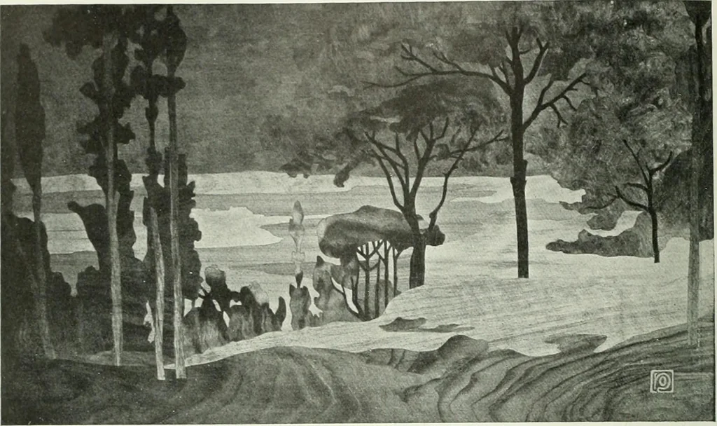 An illustration from Studio international, 1893, leaf 167