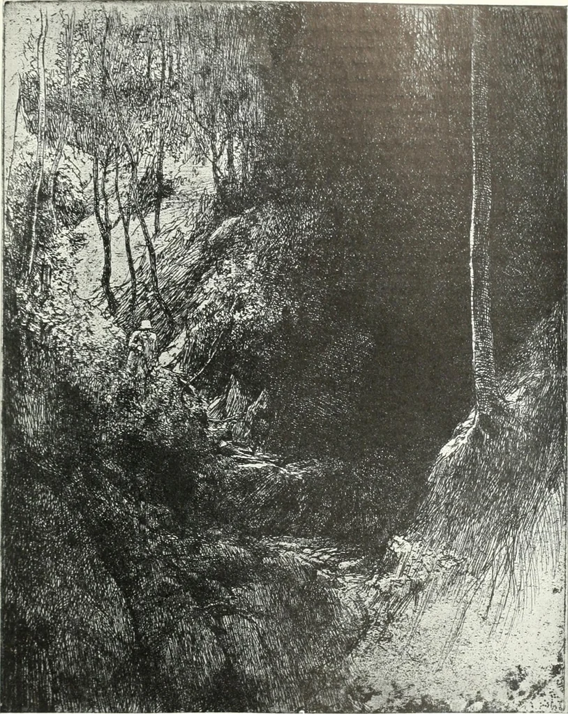 An illustration from Studio international, 1893, leaf 18