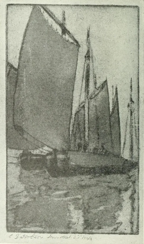 An illustration from Studio international, 1893, leaf 189
