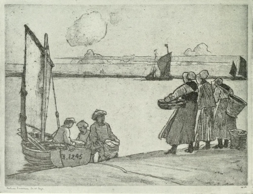 An illustration from Studio international, 1893, leaf 193
