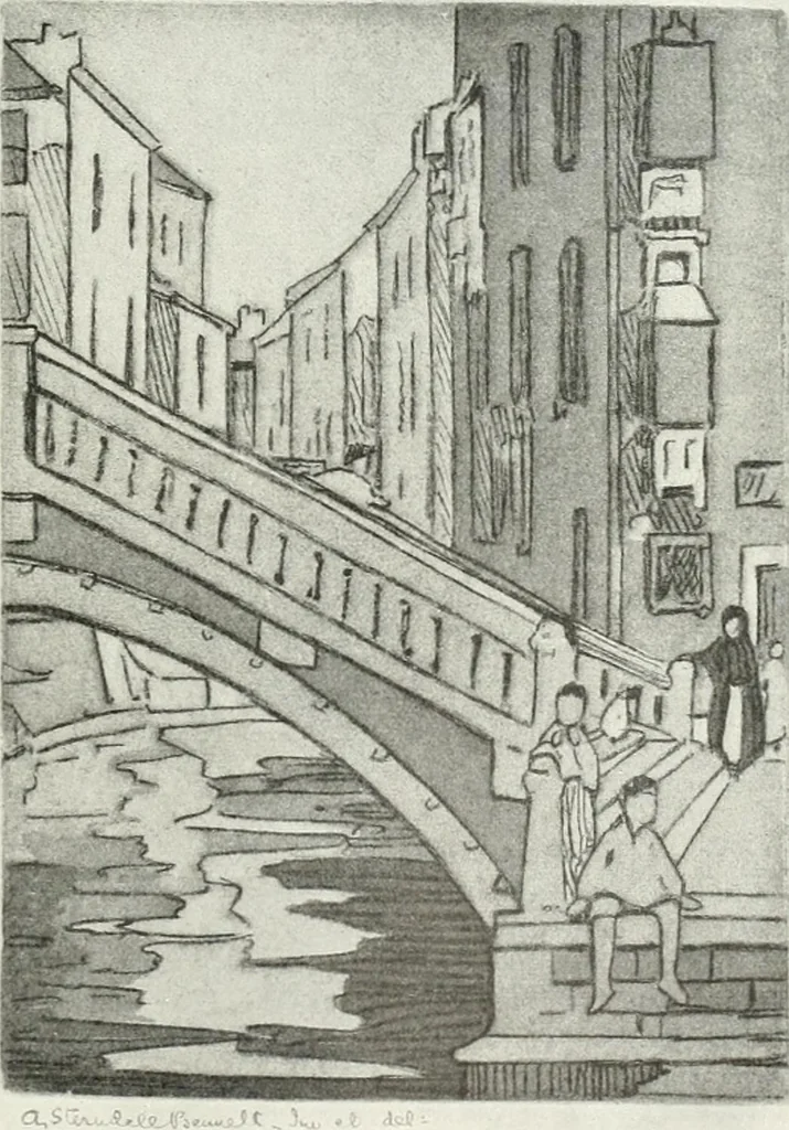 An illustration from Studio international, 1893, leaf 196