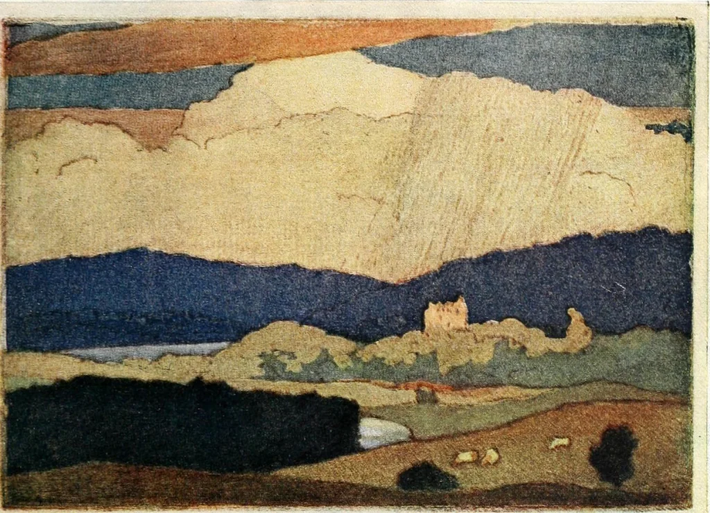 An illustration from Studio international, 1893, leaf 198