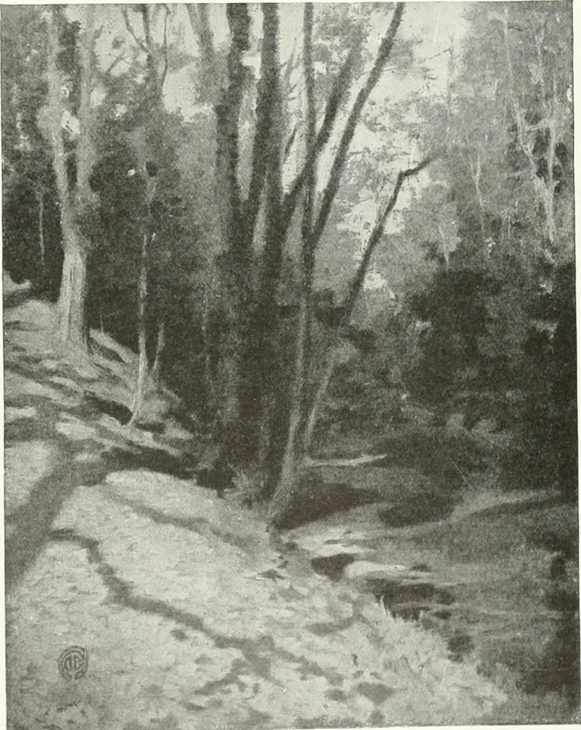 An illustration from Studio international, 1893, leaf 22