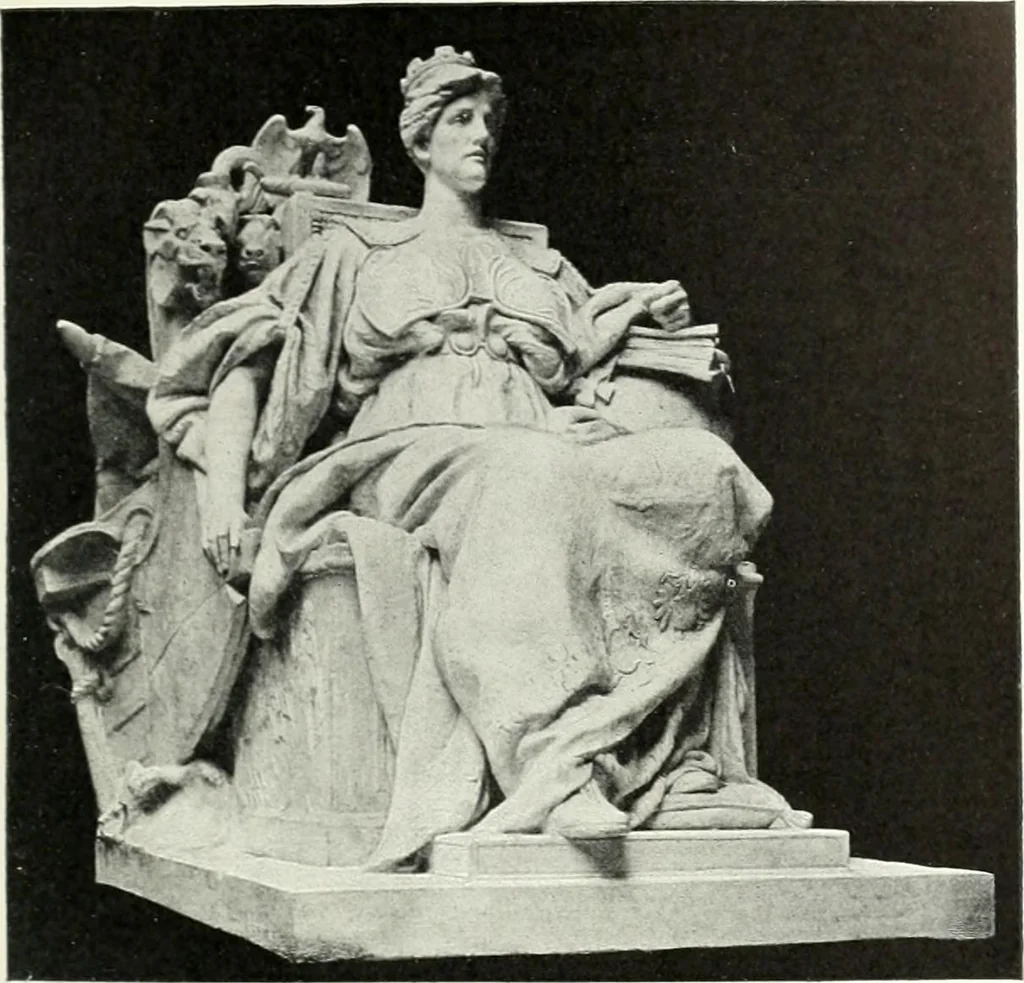 An illustration from Studio international, 1893, leaf 220