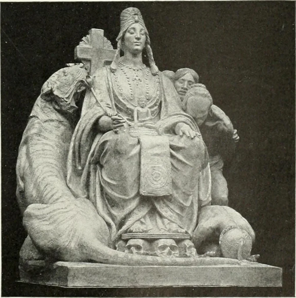 An illustration from Studio international, 1893, leaf 220