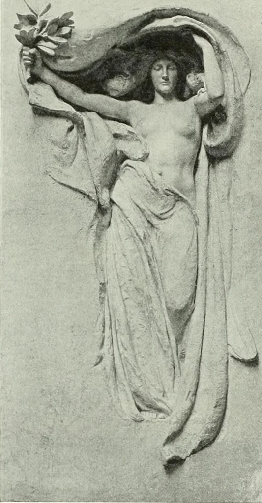 An illustration from Studio international, 1893, leaf 221