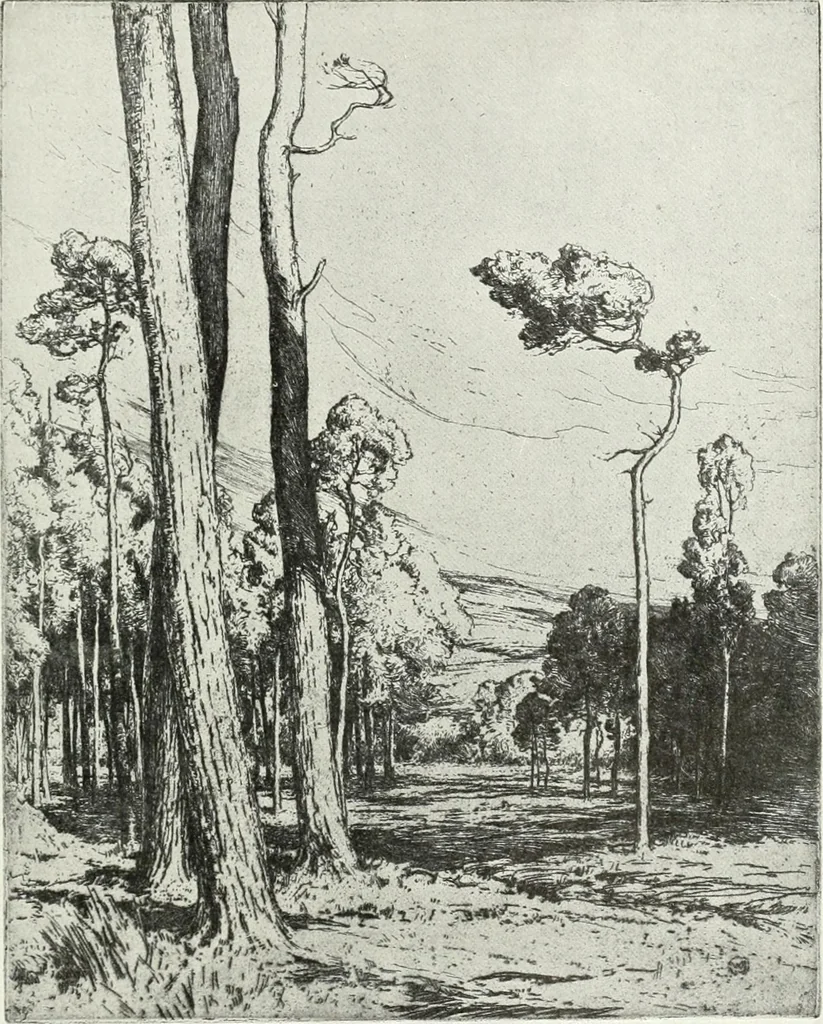 An illustration from Studio international, 1893, leaf 230