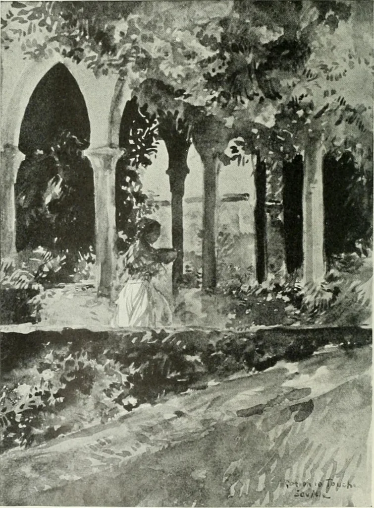An illustration from Studio international, 1893, leaf 235