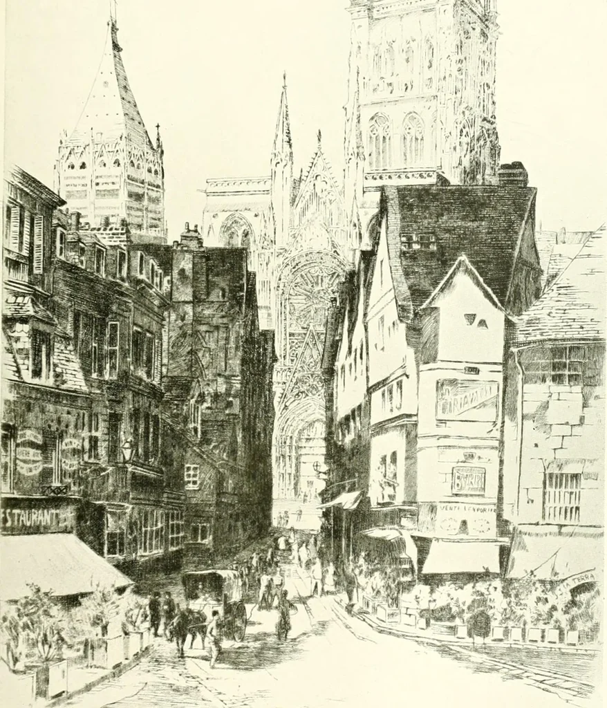An illustration from Studio international, 1893, leaf 236