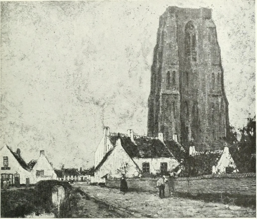 An illustration from Studio international, 1893, leaf 240