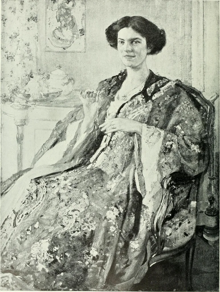 An illustration from Studio international, 1893, leaf 243