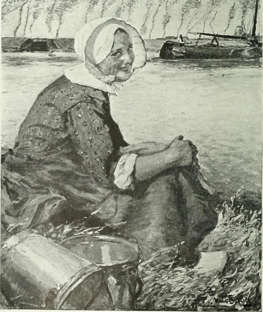 An illustration from Studio international, 1893, leaf 245