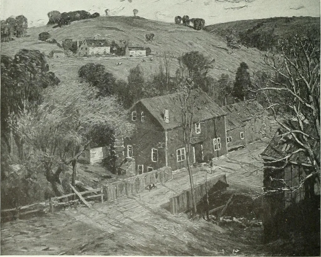 An illustration from Studio international, 1893, leaf 247