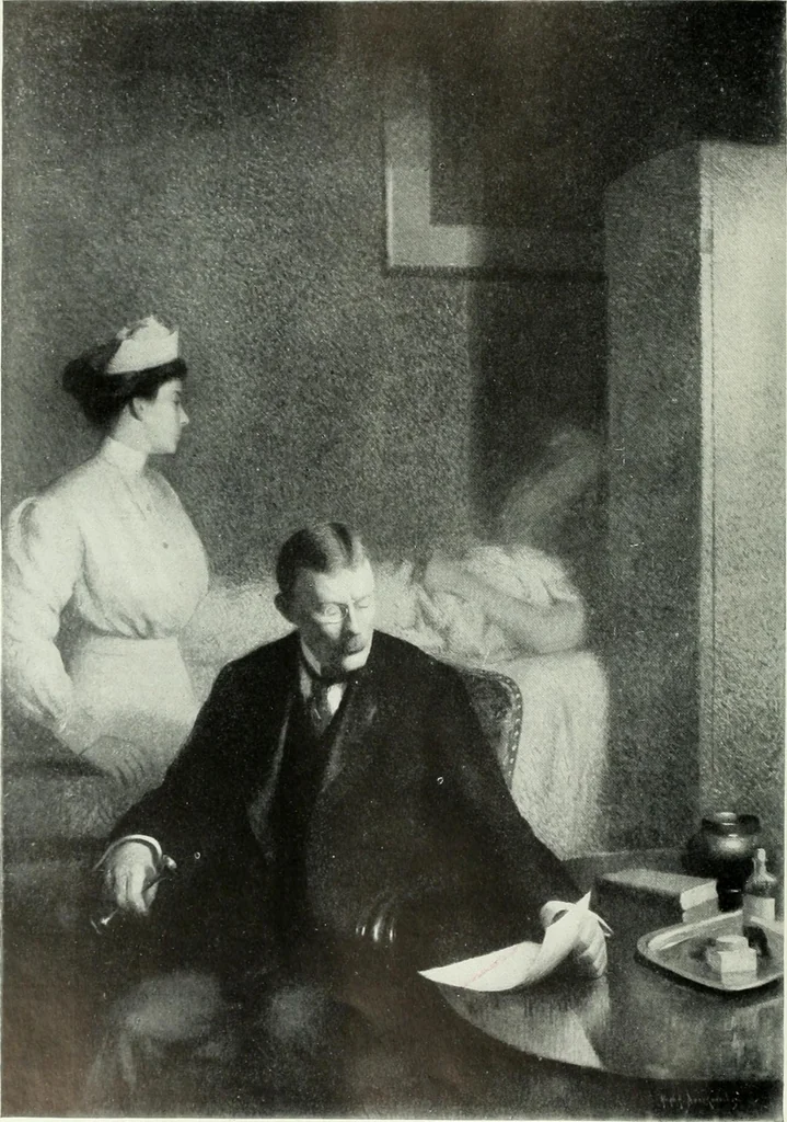An illustration from Studio international, 1893, leaf 249
