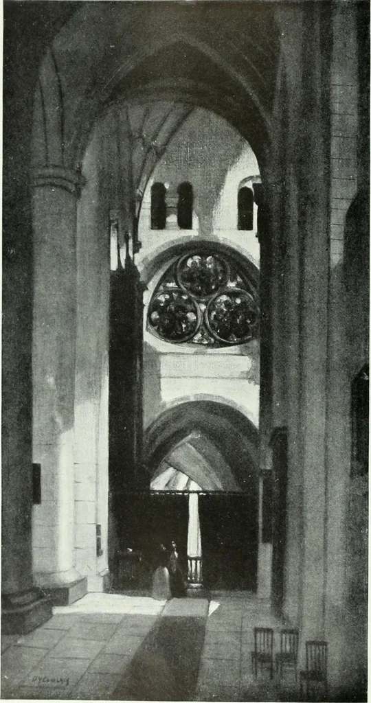An illustration from Studio international, 1893, leaf 267