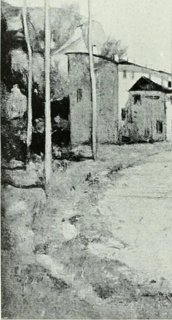 An illustration from Studio international, 1893, leaf 269