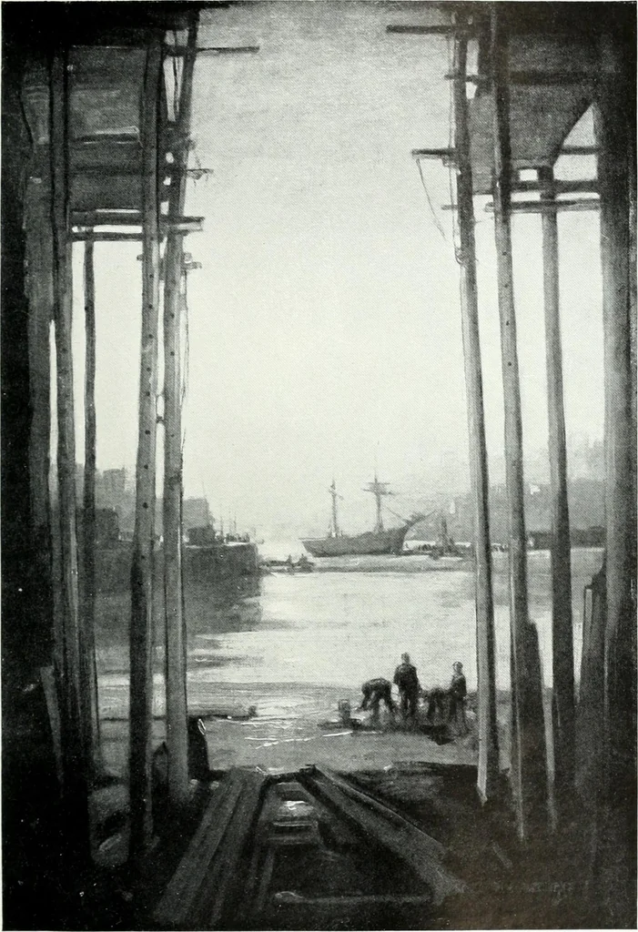 An illustration from Studio international, 1893, leaf 270