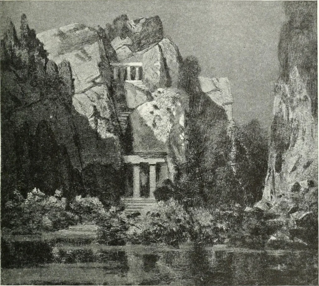 An illustration from Studio international, 1893, leaf 276