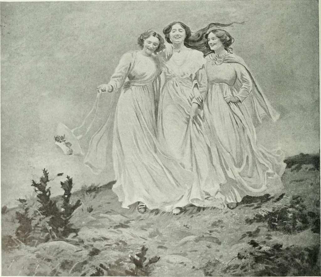 An illustration from Studio international, 1893, leaf 277