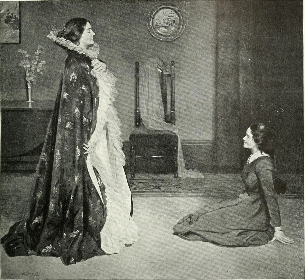 An illustration from Studio international, 1893, leaf 278