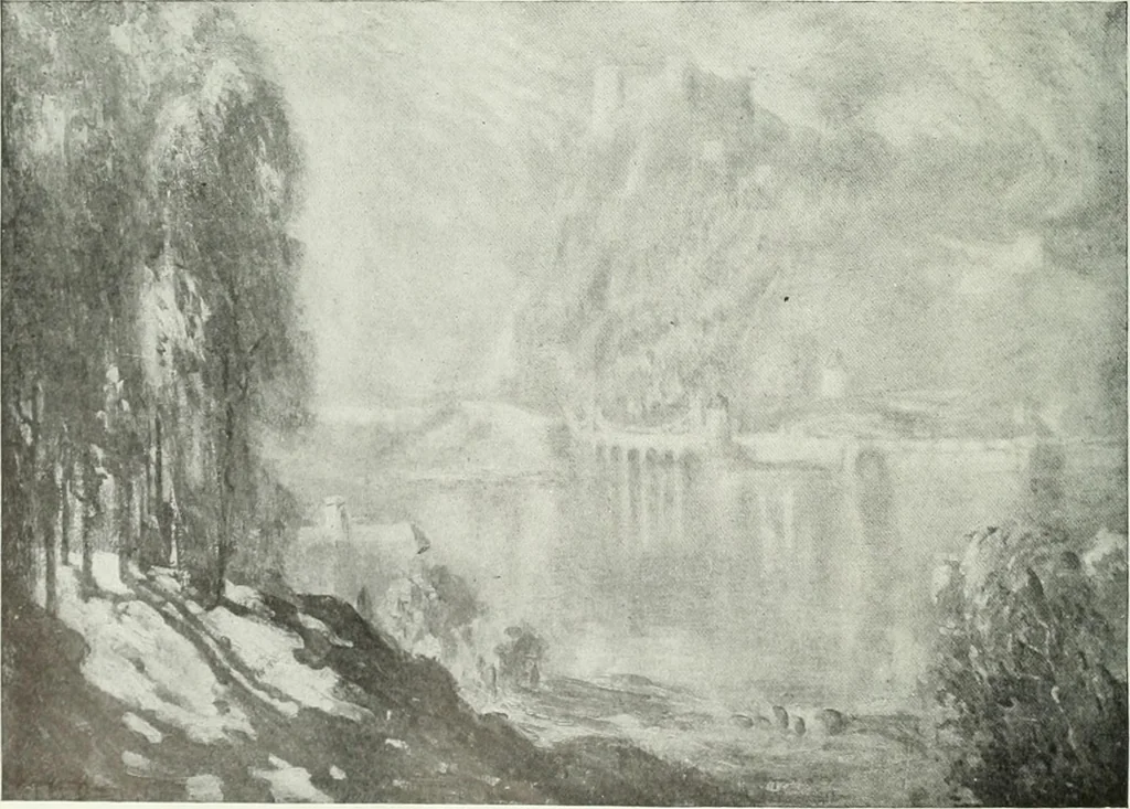 An illustration from Studio international, 1893, leaf 279