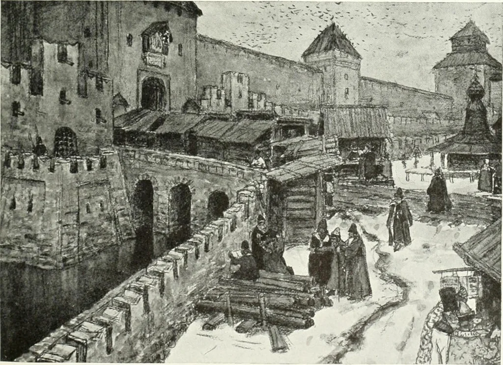 An illustration from Studio international, 1893, leaf 282