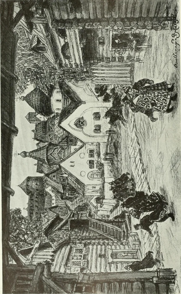 An illustration from Studio international, 1893, leaf 283