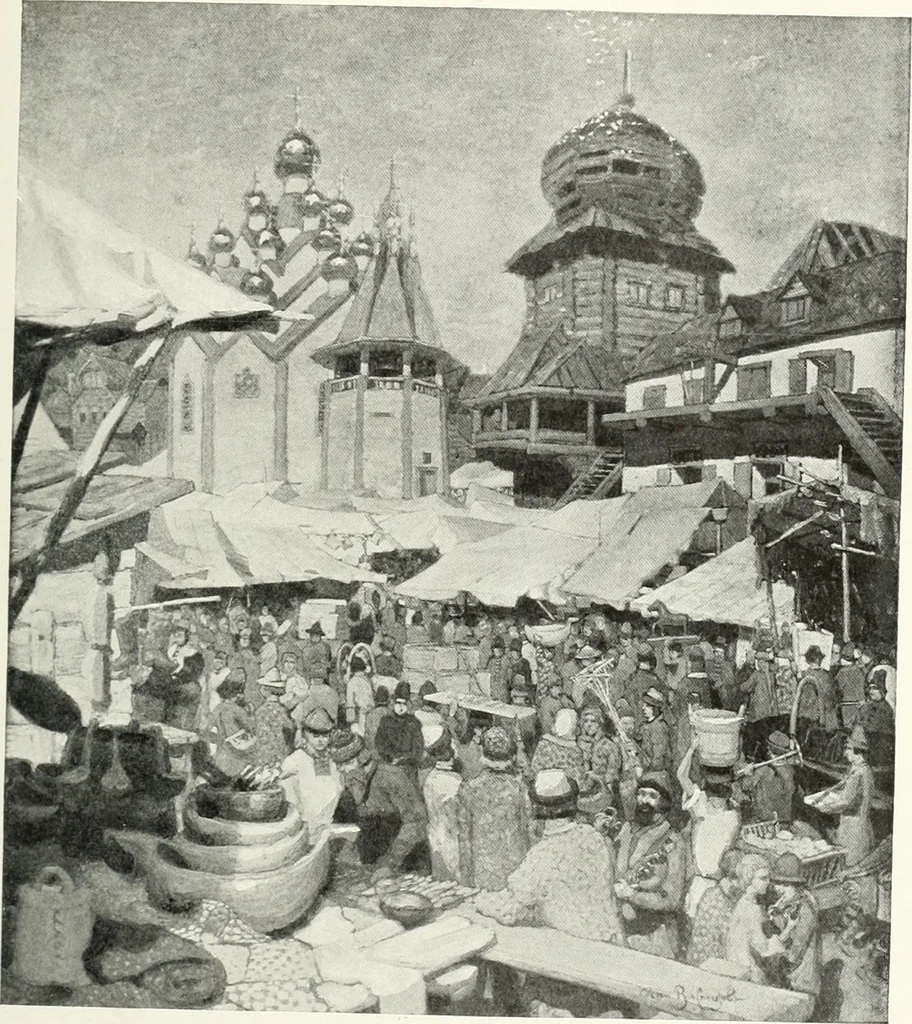 An illustration from Studio international, 1893, leaf 288