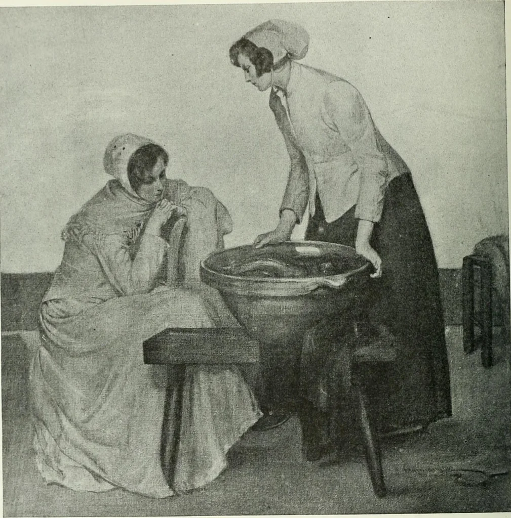 An illustration from Studio international, 1893, leaf 295