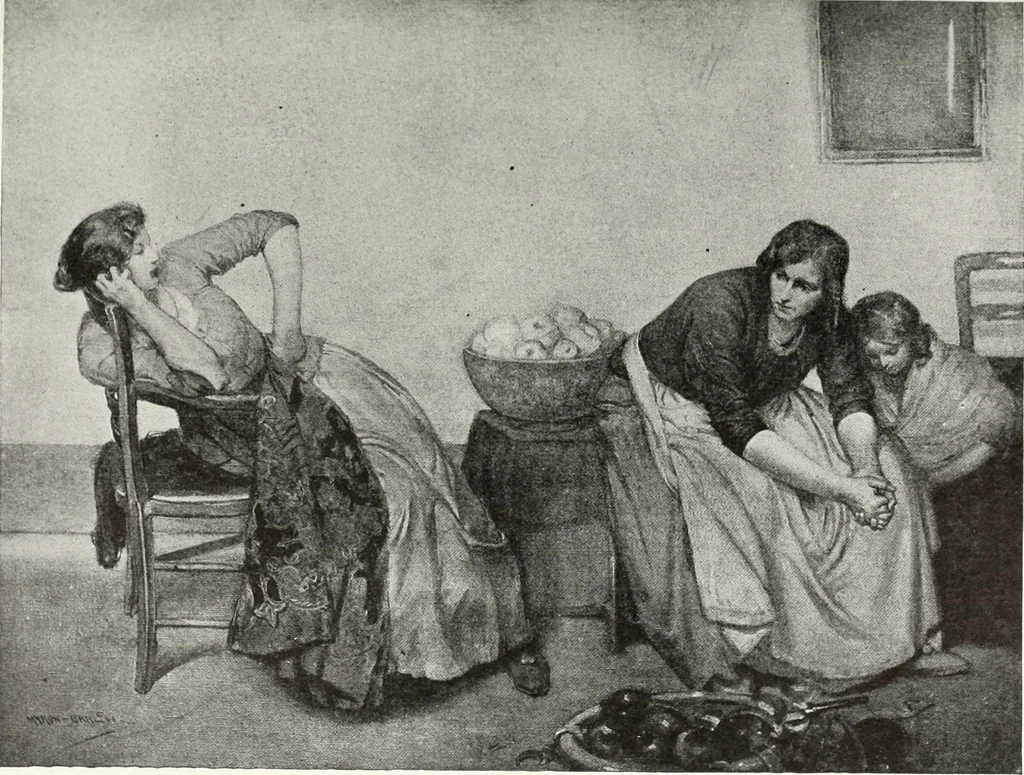 An illustration from Studio international, 1893, leaf 296