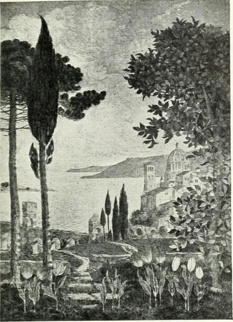 An illustration from Studio international, 1893, leaf 304