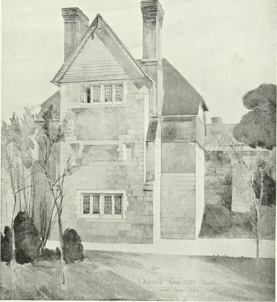 An illustration from Studio international, 1893, leaf 308