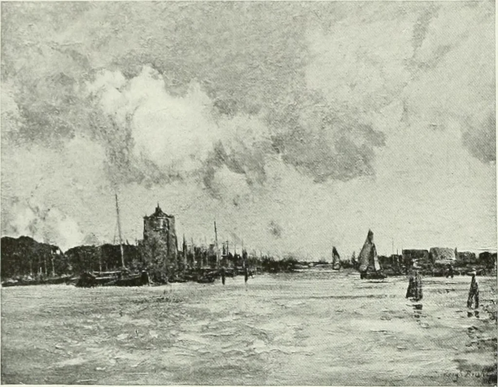 An illustration from Studio international, 1893, leaf 319