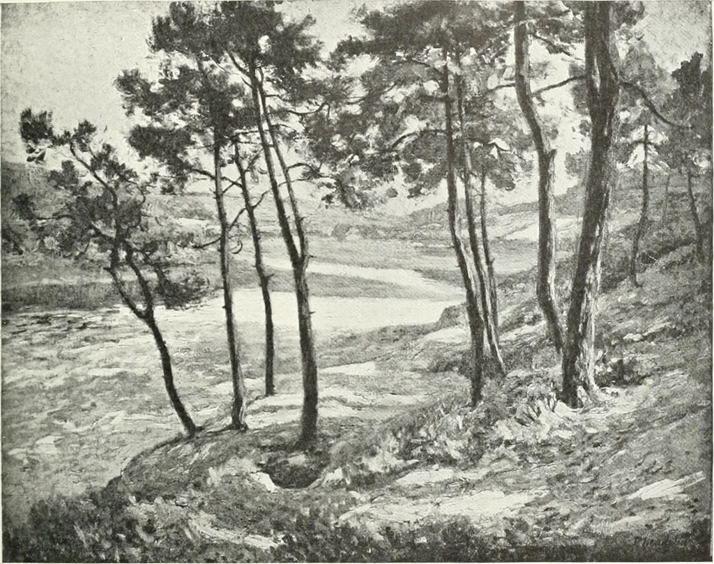 An illustration from Studio international, 1893, leaf 326