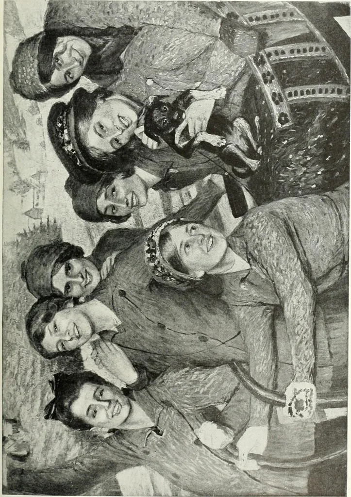 An illustration from Studio international, 1893, leaf 332