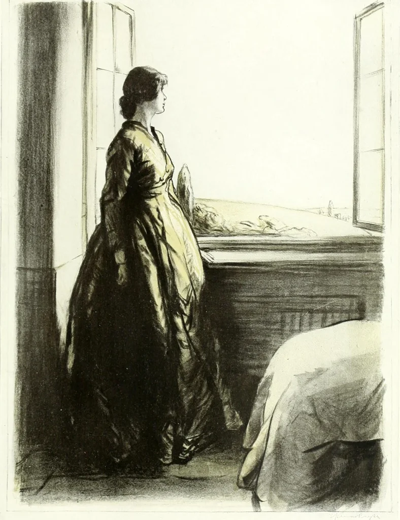 An illustration from Studio international, 1893, leaf 48