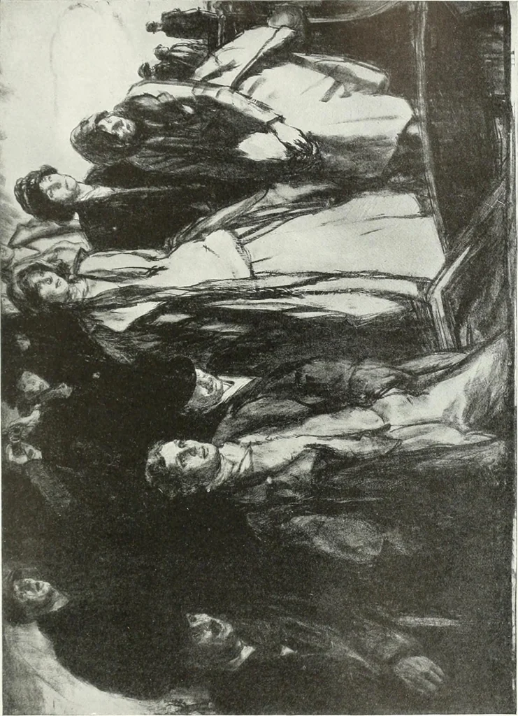 An illustration from Studio international, 1893, leaf 50