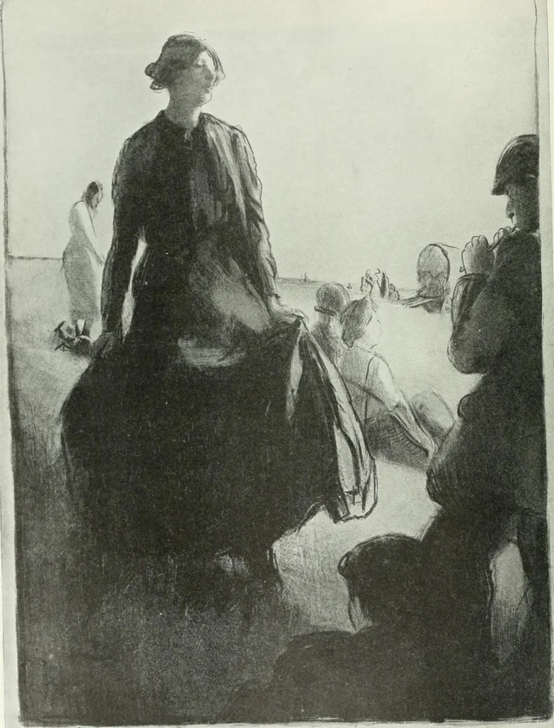 An illustration from Studio international, 1893, leaf 51