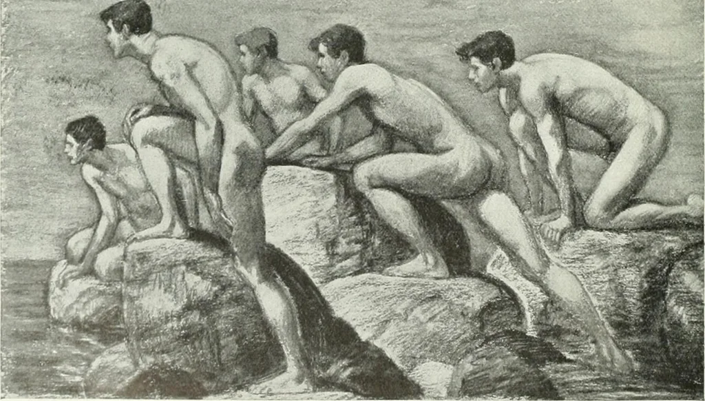 An illustration from Studio international, 1893, leaf 65