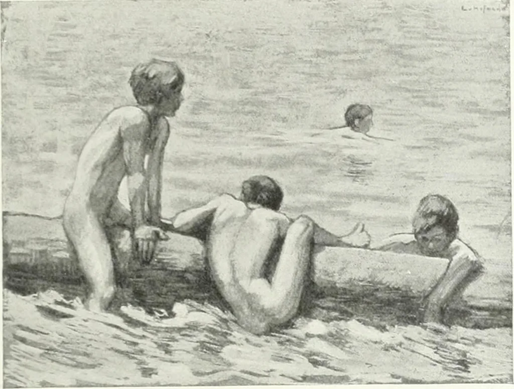 An illustration from Studio international, 1893, leaf 66