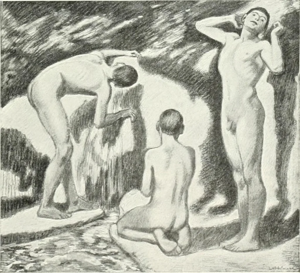 An illustration from Studio international, 1893, leaf 66