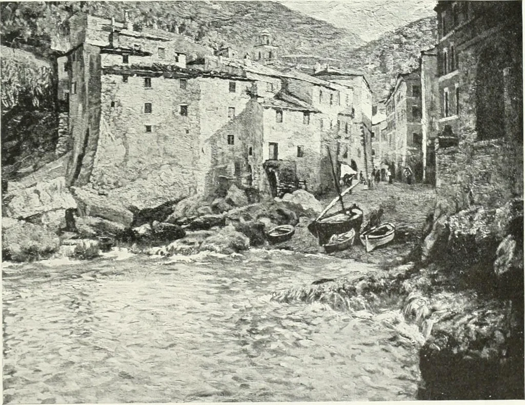 An illustration from Studio international, 1893, leaf 70