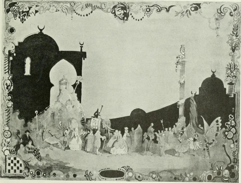 An illustration from Studio international, 1893, leaf 10