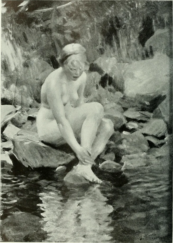 An illustration from Studio international, 1893, leaf 101